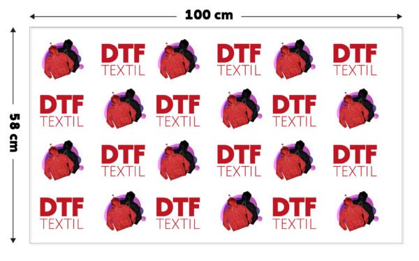 IMPRESIÓN DTF TEXTIL - 100 x 58cm - Imagen 2
