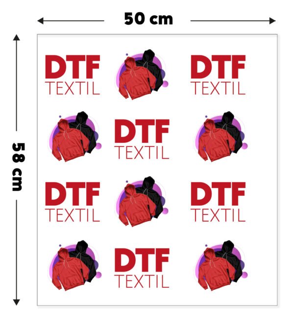 IMPRESIÓN DTF TEXTIL - 50 x 58cm - Imagen 2